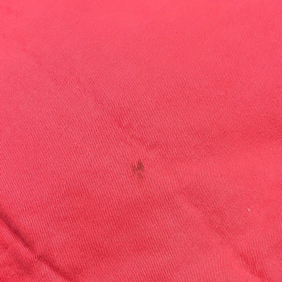 Nautica Shorts Mid Rise Flat Front  Cotton Blend Stretch Chino Khaki Red Size 2 - Picture 5 of 7